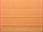 Orange Cut Work Cotton Silk Saree with All Over Banaras Design - Global Threads