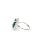green stone ring (Green) - Ruby Raang