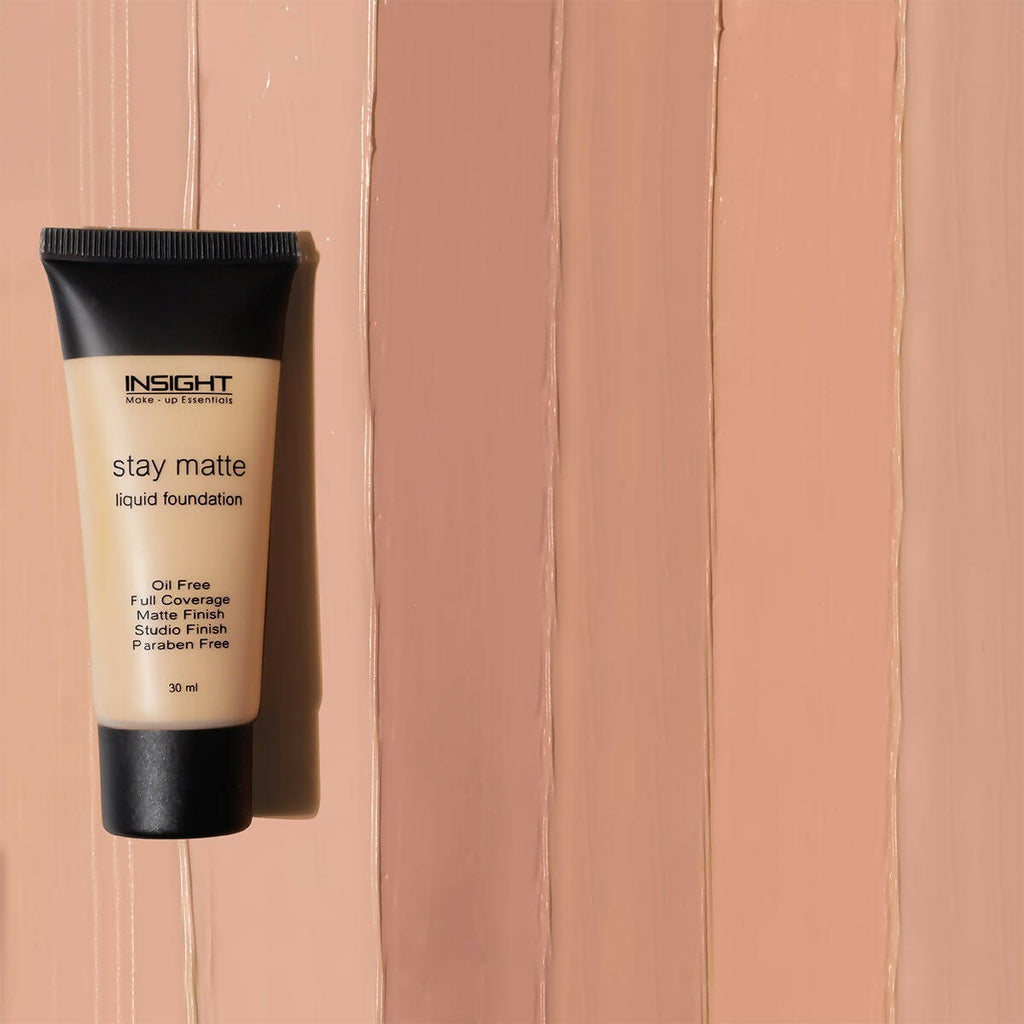 Insight Cosmetics Stay Matte Liquid Foundation - Soft Tan - Distacart