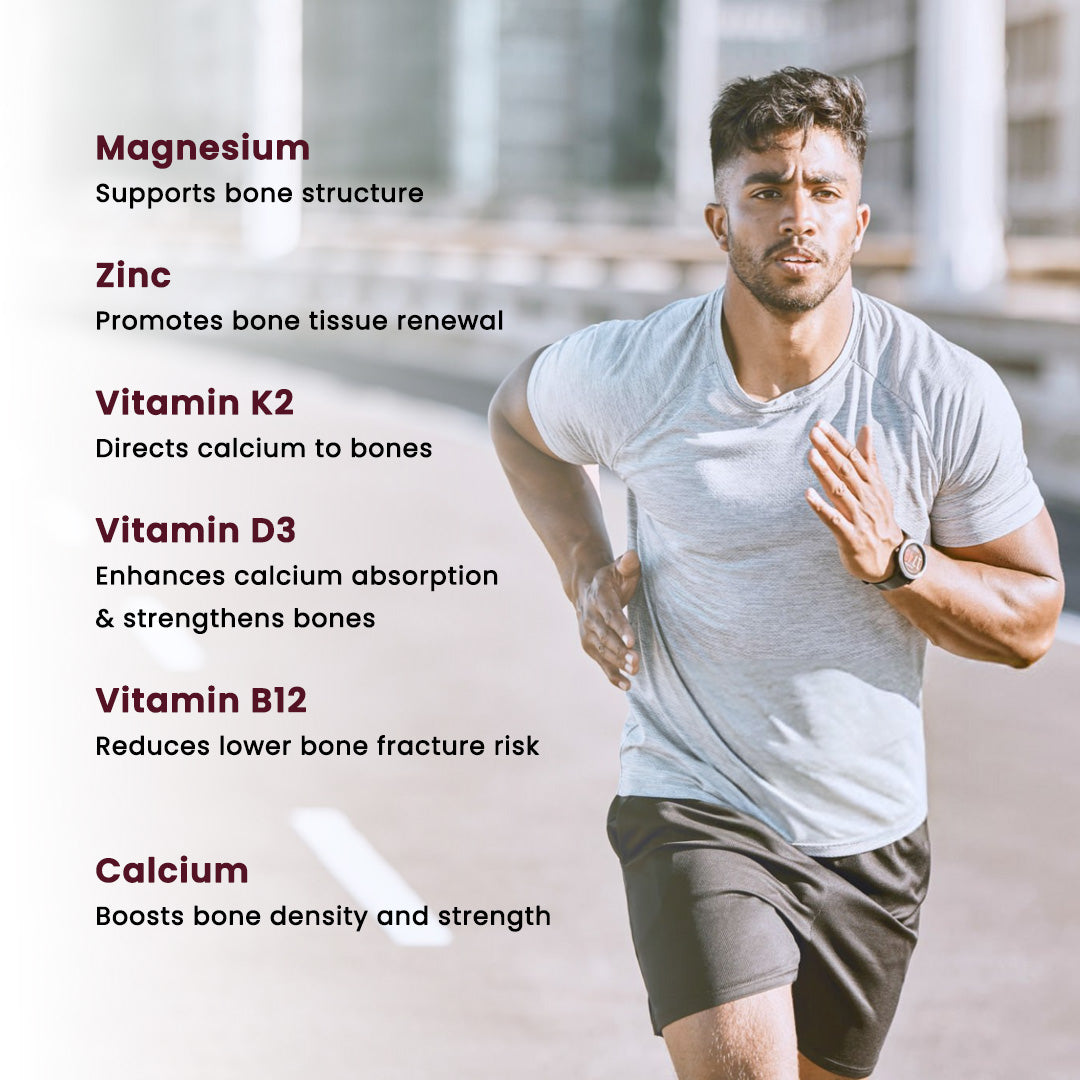 Jagat Pharma Osteo Balance + Roll-On: Strong Bones & Quick Relief Combo