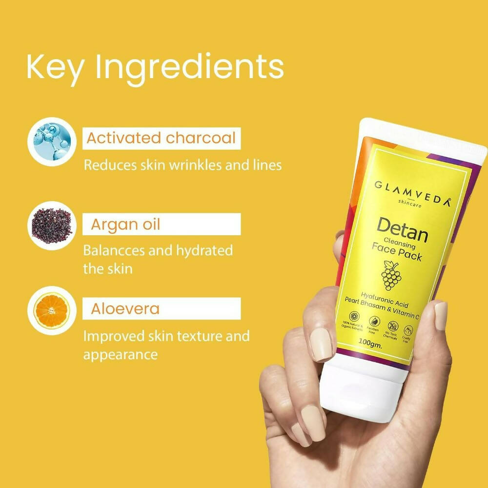 Glamveda Detan Cooling Face Pack
