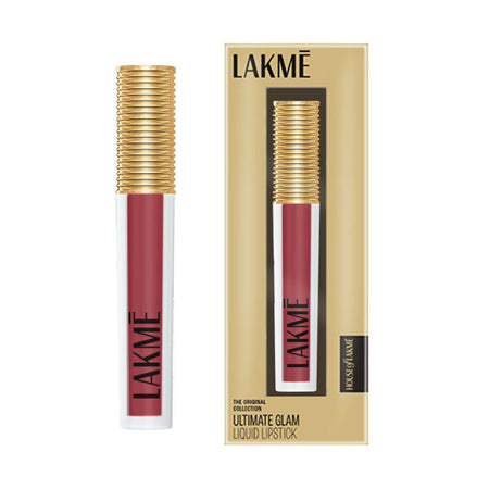 Lakme Ultimate Glam Matte Liquid Lipstick - Nude Dream