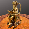 Brass Ganesha on Rocking Chair Reading Nooks