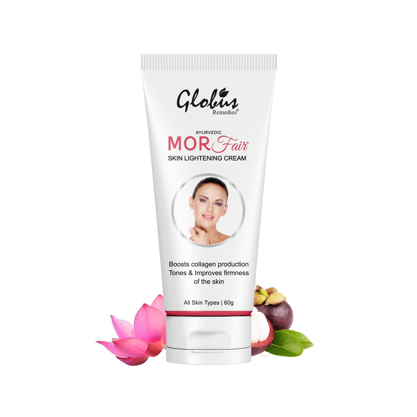 Globus Remedies Mor Fair Skin Lightening Cream, Enriched with Papaya & Orange
