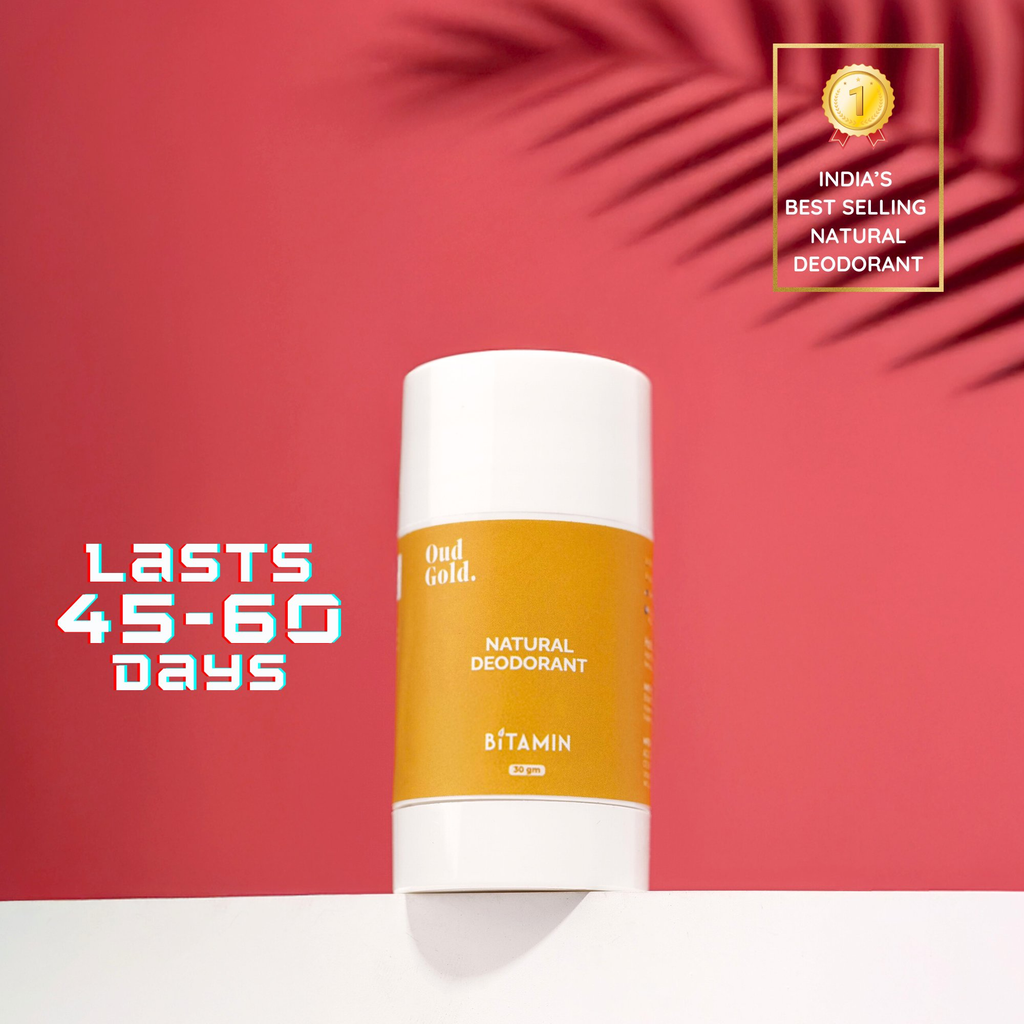 Bitamin Oud Gold Natural Deodorant Roll On