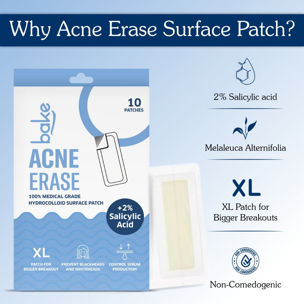 Bake Acne Erase XL Pimple Patches - Distacart