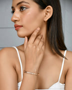 VOJ Stainless Steel Gold-plated Bracelet - Distacart