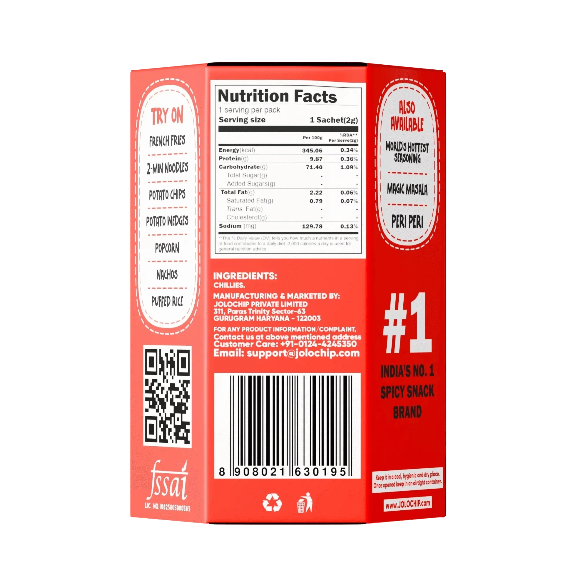 Jolospice Chilli Flakes