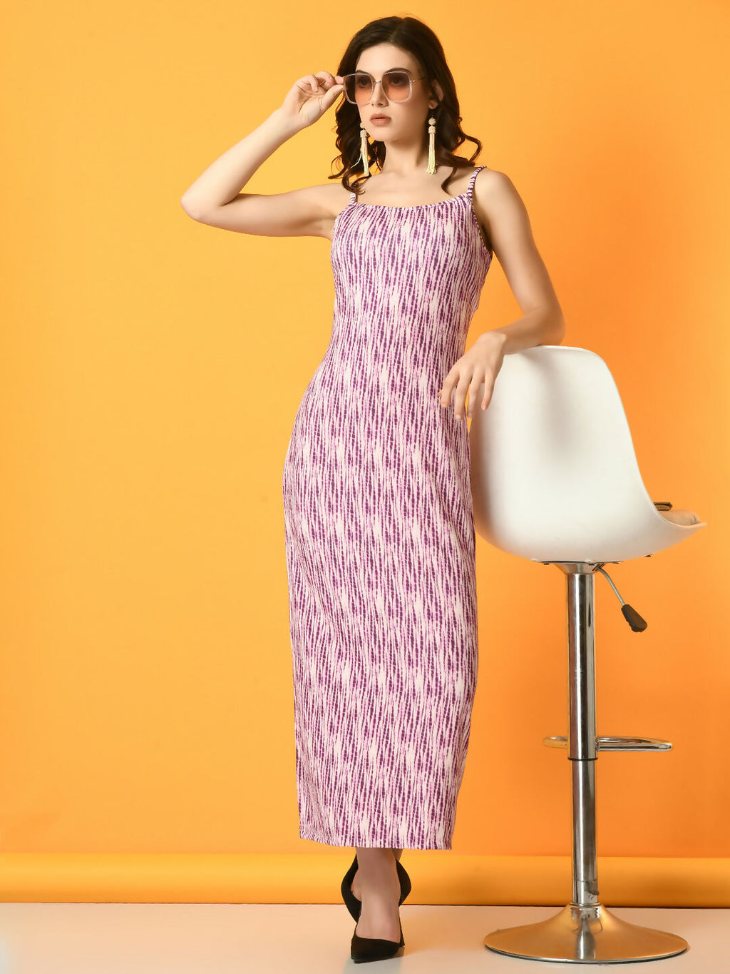 Myshka Women's Multi Printed Party Dress - Distacart