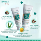 Dr. Reddy's Venusia Baby Intensive Moisturizing Cream | For Dry & Ultra-Dry Skin | Paraben & Sulphate-Free