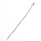 Mominos Fashion Kamal Johar Oxidised Light Weight Silver Anklets
