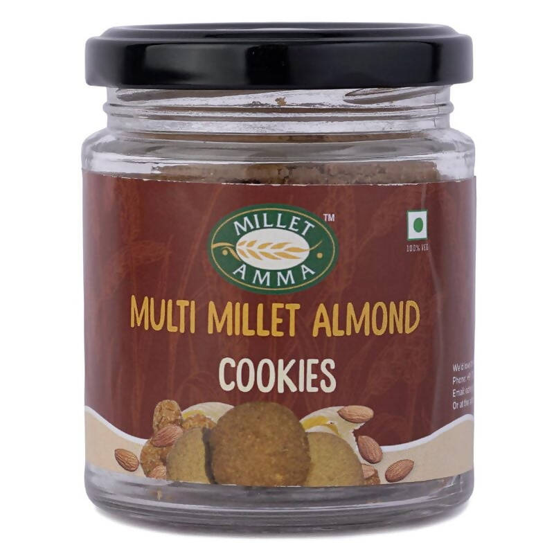 Millet Amma Multi Millet Almond Cookies