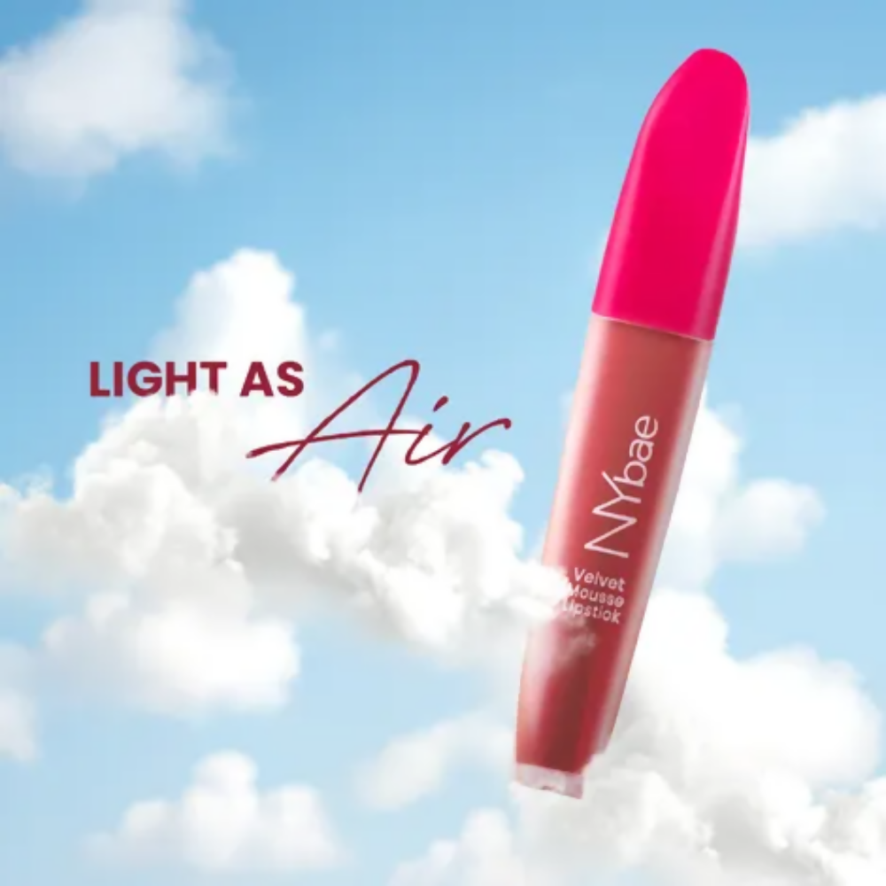 NY Bae Velvet Mousse Liquid Lipstick - Fiesty Pink 05
