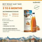 Wellwith Sea Buckthorn with Turmeric Curcumin Oil Juice