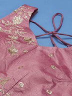 House of Panchhi Rose Gold Net Sequinse Work Lehenga & Blouse, Dupatta