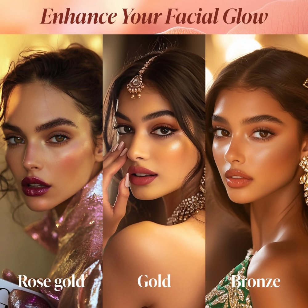 Faces Canada 3 in 1 Liquid Highlighter - Gold 01 - Distacart