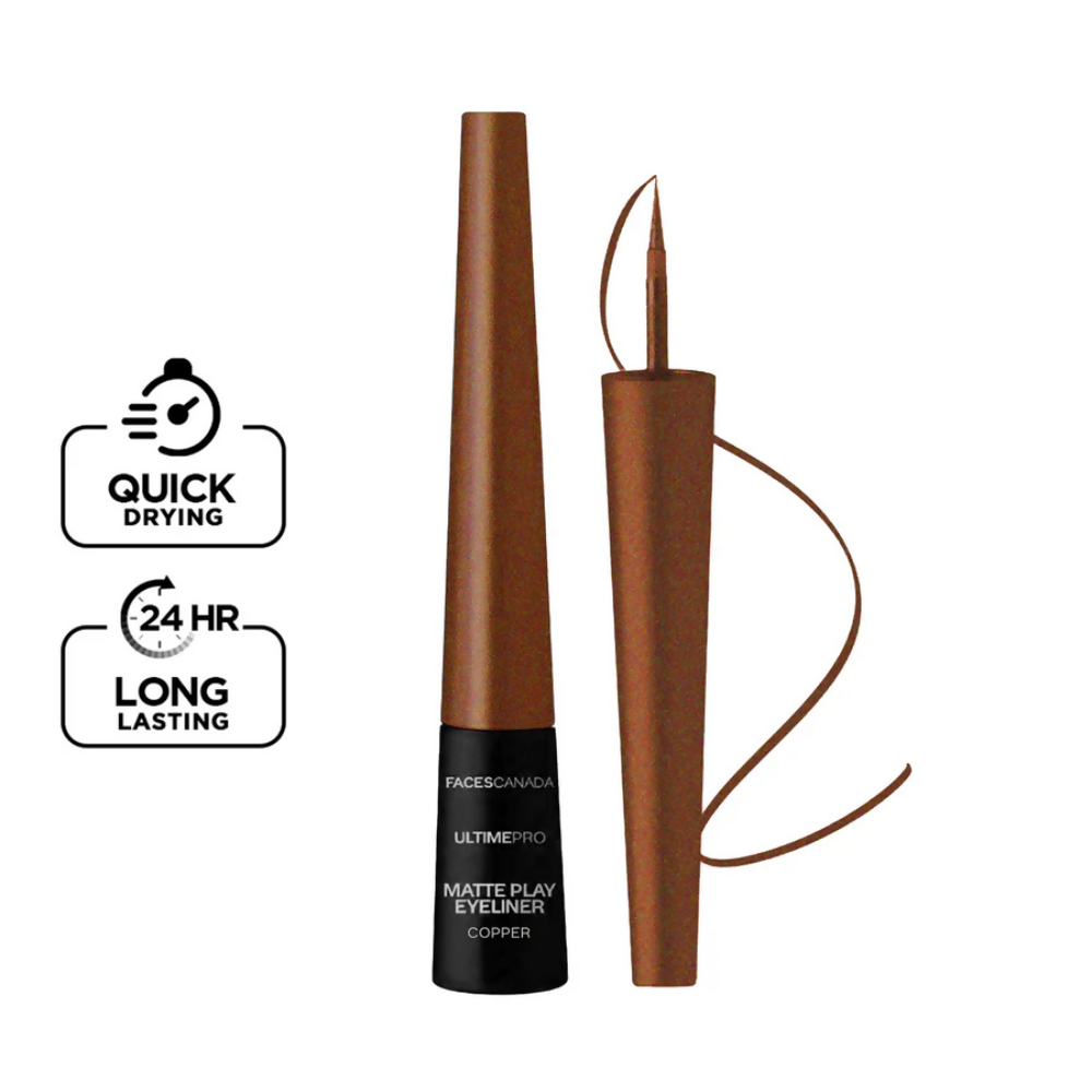 Faces Canada Ultime Pro Matte Play Eyeliner - Copper