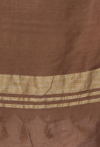 Mominos Fashion Moeza Slub Cotton Brown Dupatta