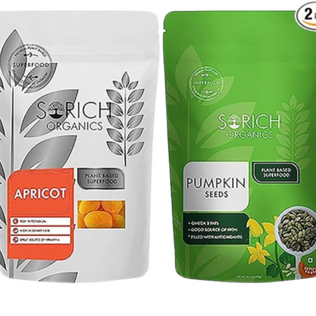 Sorich Organics Pumpkin Seeds + Turkish Apricots