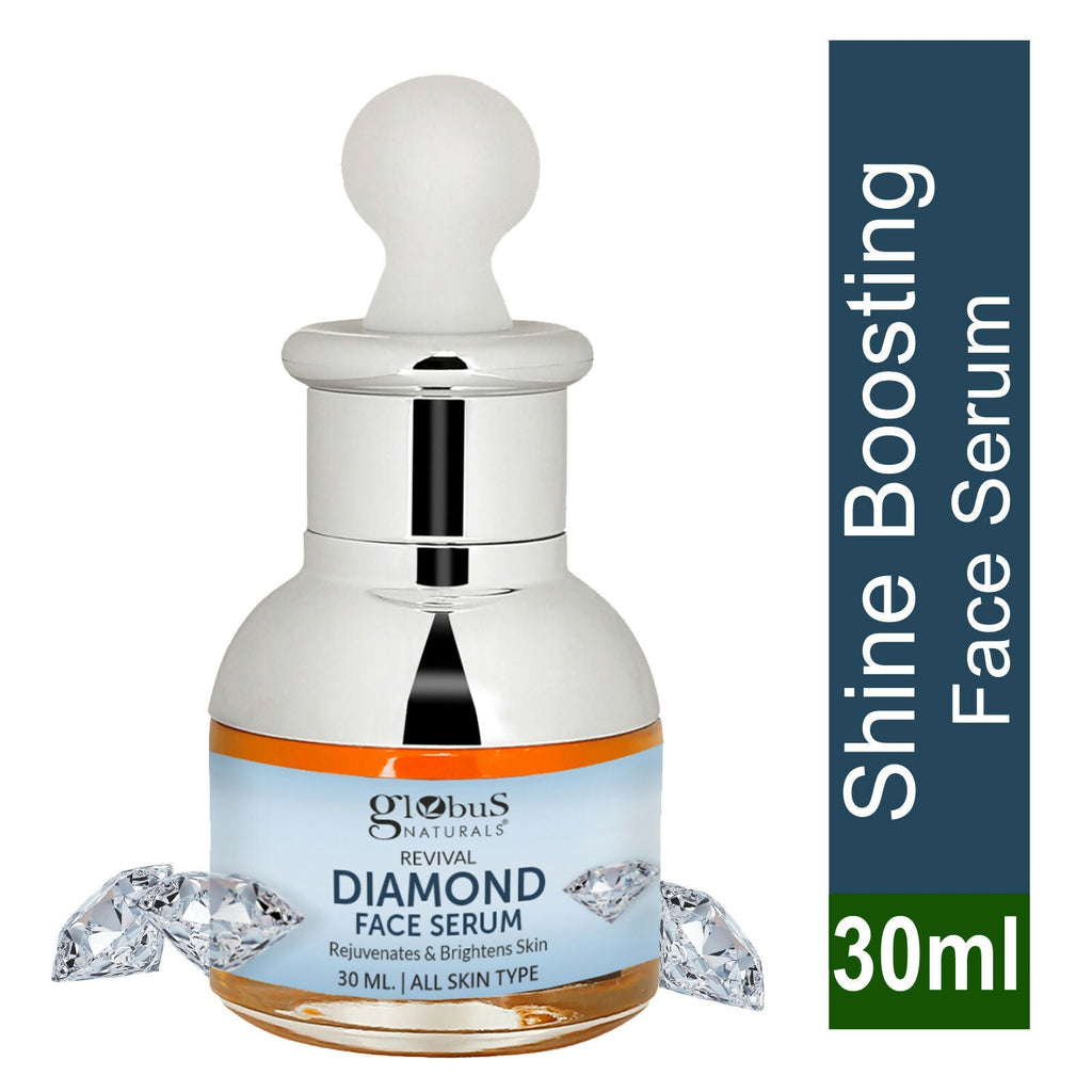 Globus Naturals Revival Diamond Shine Boosting & Anti Ageing Face Serum - Distacart