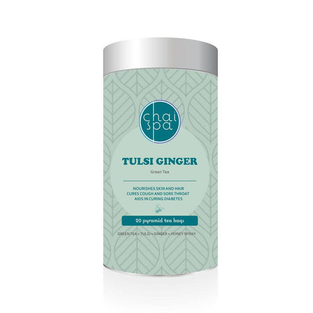 Chai Spa Tulsi Ginger Green Tea