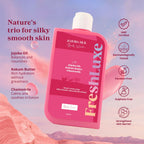 FreshLuxe Silk Bodywash Exfoliating & Hyderation Jojoba, Camomile & Ylang Ylang