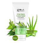 Globus Naturals Aloe vera Neem Tulsi Enriched With Glycerin & Oil Control Formula - Distacart