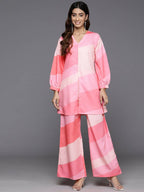 Ahalyaa Women's Traditional Wear Co-ods - Pink