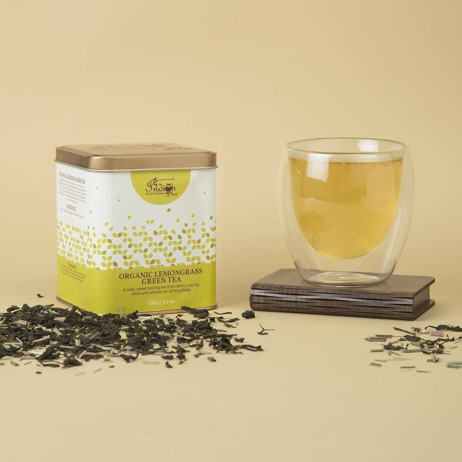 The Indian Chai - Organic Lemongrass Green Tea