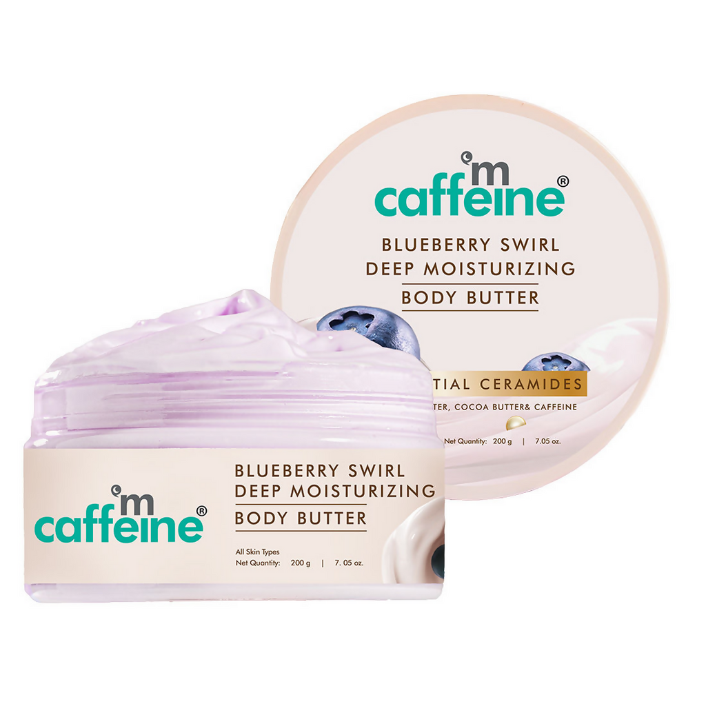 mCaffeine Blueberry Swirl Deep Moisturizing Body Butter
