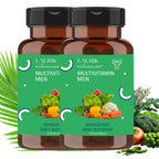 Laurik Multivitamin Tablets For Men | Vitamin A, C, D ,E With B Vitamins, Iron, Zinc & Calcium Supplements For Overall Health - Distacart