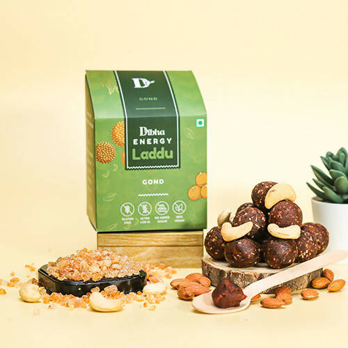 Dibha Gond Laddu (Sugar-Free, Gluten-Free, 100% Natural)