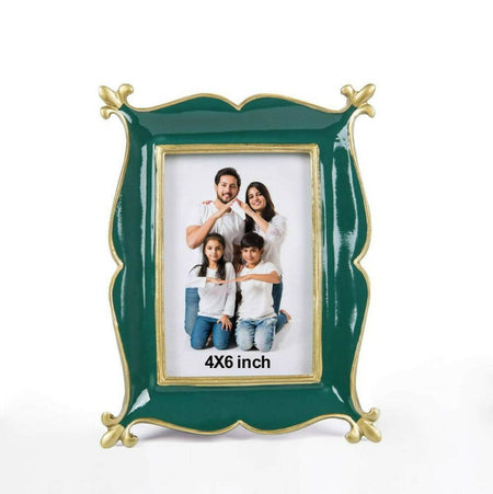 Paper Plane Design Premium Luxury Table Picture Frames For Home And Office (Royal Green)