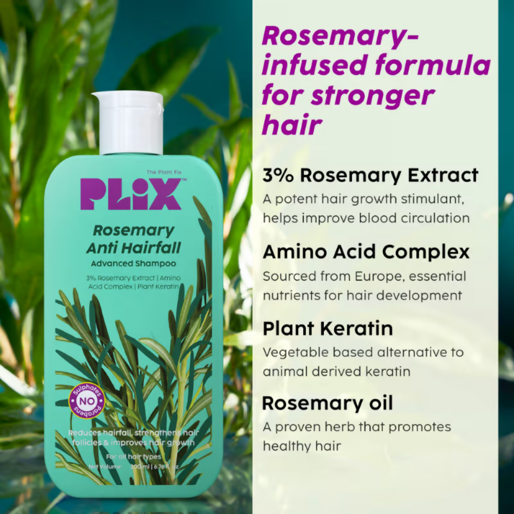 PLIX The Plant Fix Rosemary Advanced Hair Kit