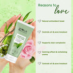 Globus Naturals Green Tea & Tea Tree Face Wash - Distacart