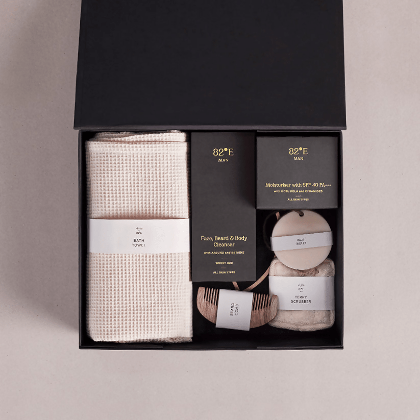 82°E Gift Box for Him open box view