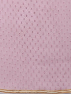 Ahalyaa Women's Mauve Butta Georgette Ready to Wear Saree