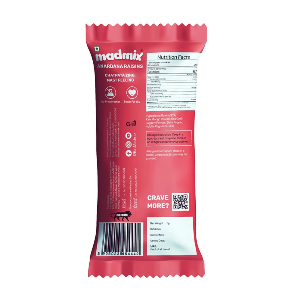 Madmix Anardana Raisins - Distacart