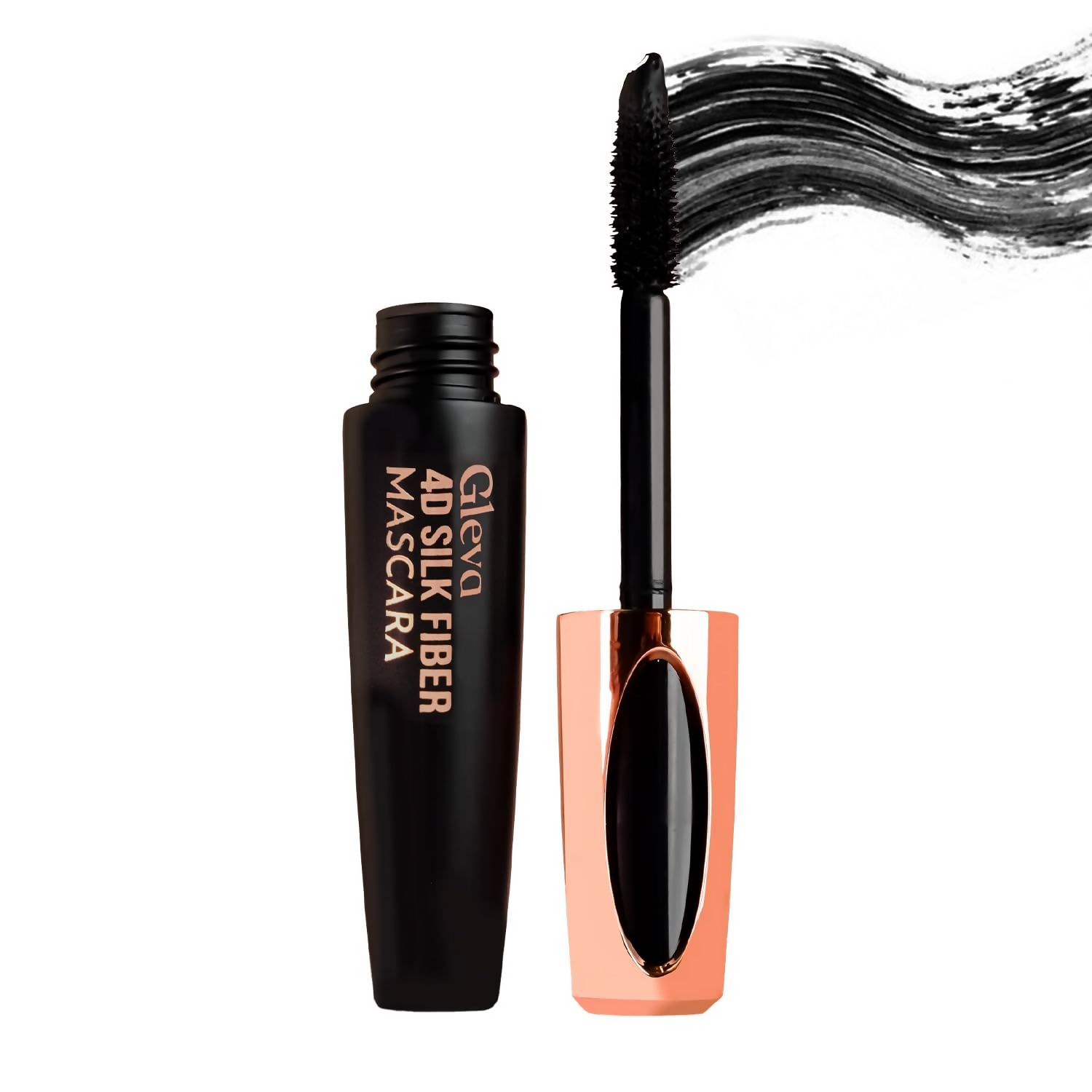 Gleva 4D Silk Fibre Mascara - Black