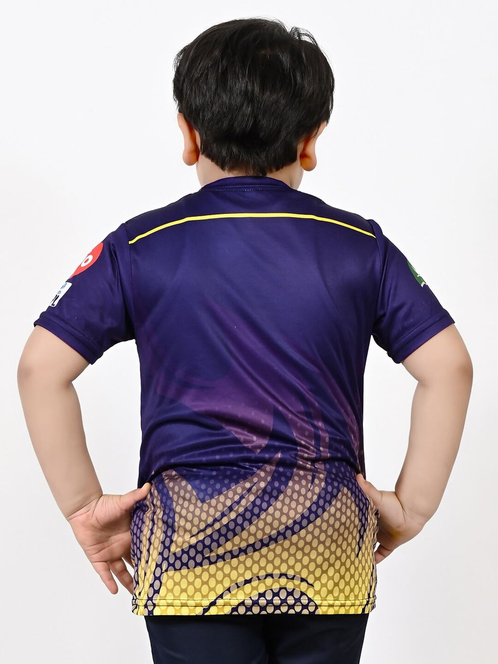 Baesd Boys Sports Round Neck Printed Cricket Jersey IPL, T20 T-shirt