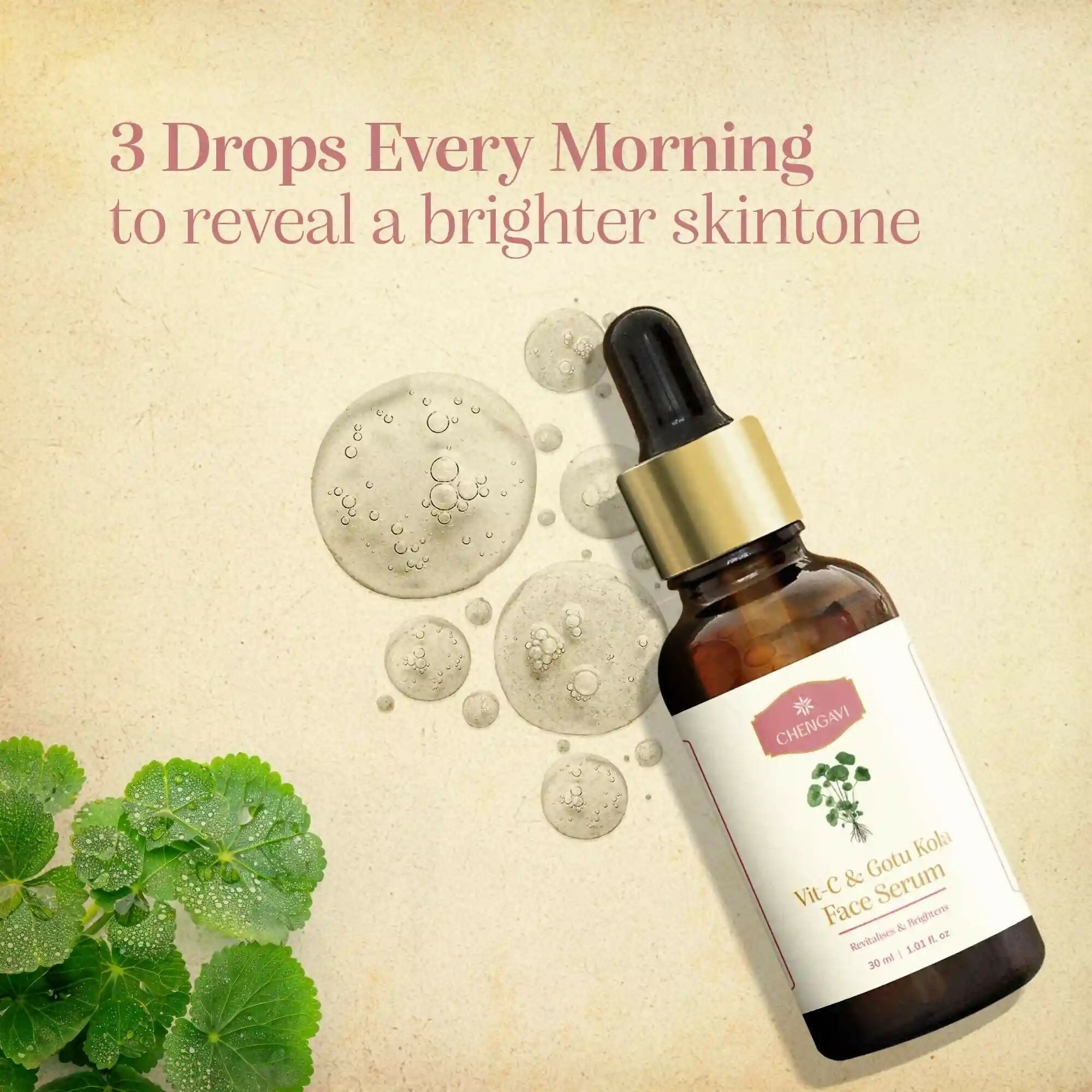 Chengavi Vit-C & Gotu Kola Face Serum