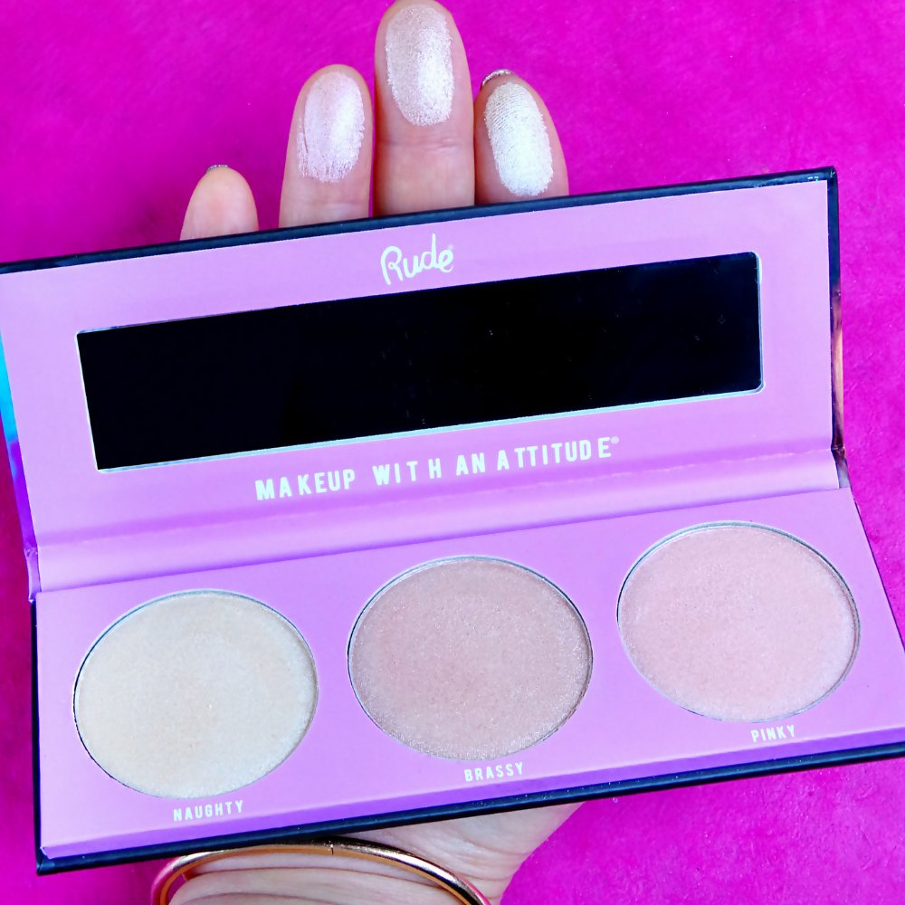 Rude Cosmetics Highlighting Shimmer Trio