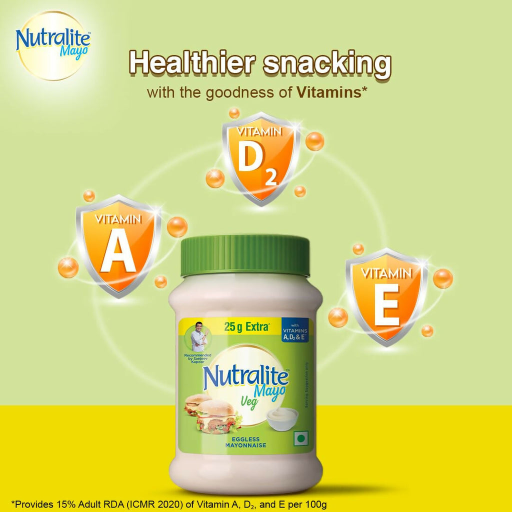Nutralite Veg Mayo|Eggless Mayonnaise