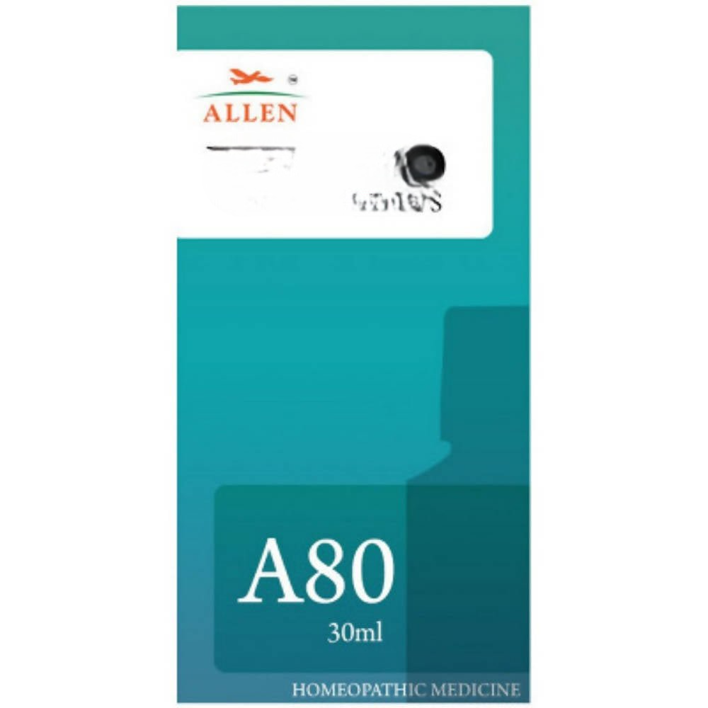 Allen Homeopathy A80 Drops - Distacart