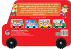 Dreamland A Birthday on the Bus - A Shaped Board Book with Wheels : Children Picture Board Book - Distacart