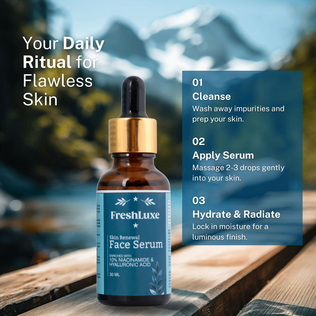FreshLuxe Skin Renewal Face Serum - Distacart