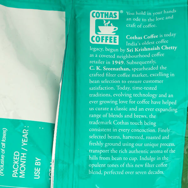 Cothas Coffee Perfect Blend Filter Coffee Powder