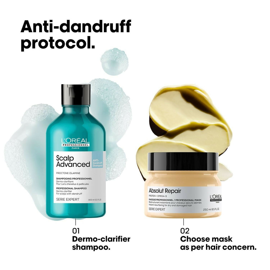 L’Oréal Professionnel Scalp Advanced Anti-Dandruff Dermo-Clarifier Shampoo - Distacart