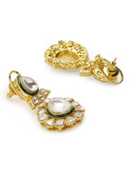 Maharani Kundan Choker with Earrings- Ruby Raang
