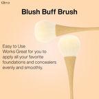 Gleva Ultimate Blend Makeup Brush - Light Wood